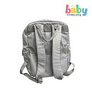 Feeme Baby Stylish Quilted Backpack - Light Gray