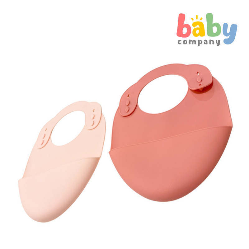 Peekaboo Silicone Bib Pack of 2