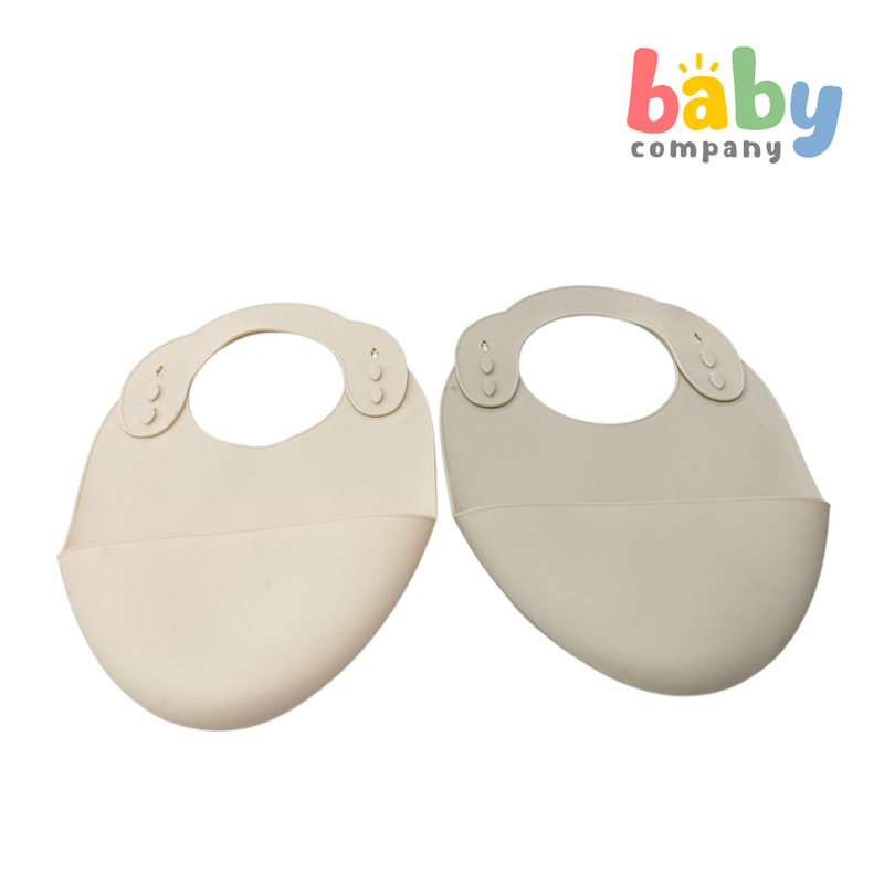 Peekaboo Silicone Bib Pack of 2