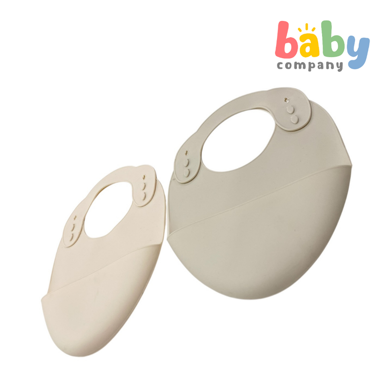 Peekaboo Silicone Bib Pack of 2