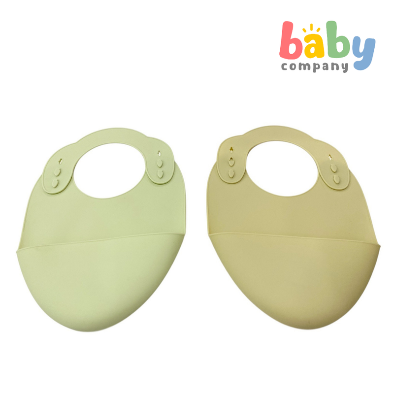 Peekaboo Silicone Bib Pack of 2