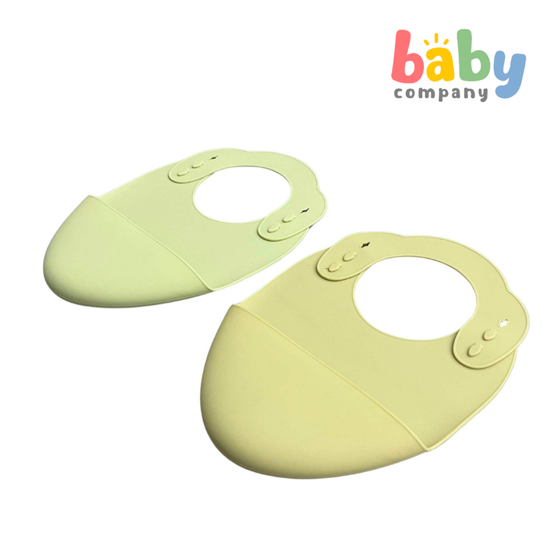 Peekaboo Silicone Bib Pack of 2