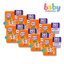 Hey Tiger Active Diaper Pants, Convenience Pack Box - XXL, 112 pads