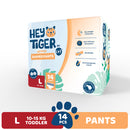 Hey Tiger Diaper Pants, Convenience Pack - Large