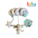 Peekaboo Spiral Toy - Elephant, Gray