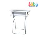 Baby Company Baby Bath Tub With Metal Stand - White/Gray