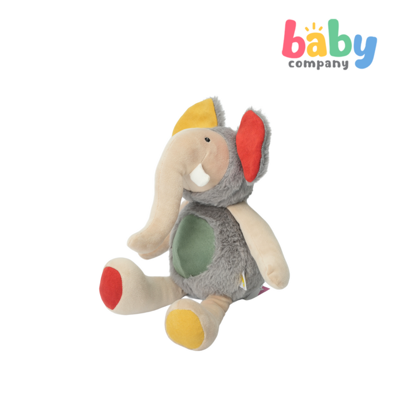 Baby Company Color Block Plush - Elephant, Gray