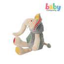 Baby Company Color Block Plush - Elephant, Gray