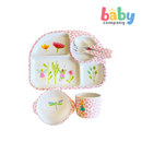 Peekaboo 5pc Melamine Tableware Feeding Set - Fairies