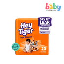 Hey Tiger Tape Diaper, Convenience Pack - Medium