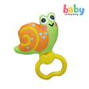 Little Sprout Soft Baby Rattle -Snail