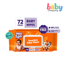 Hey Tiger Sensitive Baby Wipes - 72 Sheets