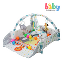 Baby Company 4-Sided Fence Playgym with Balls - Lion