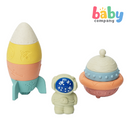 Baby Company 9pcs Wheat Straw Stacking Rocket