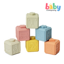Baby Company 6pcs Wheat Straw Soft Stacking Blocks