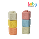 Baby Company 6pcs Wheat Straw Soft Stacking Blocks
