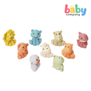 Baby Company 9pcs Wheat Straw Baby Bath Toy - Animals