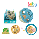Baby Company Wheat Straw Rattle Ball - Blue