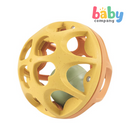 Baby Company Wheat Straw Rattle Ball - Pink