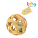 Baby Company Wheat Straw Rattle Ball - Pink