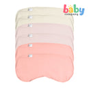 Pure Little 6pcs Muslin Burp Cloth - Girl