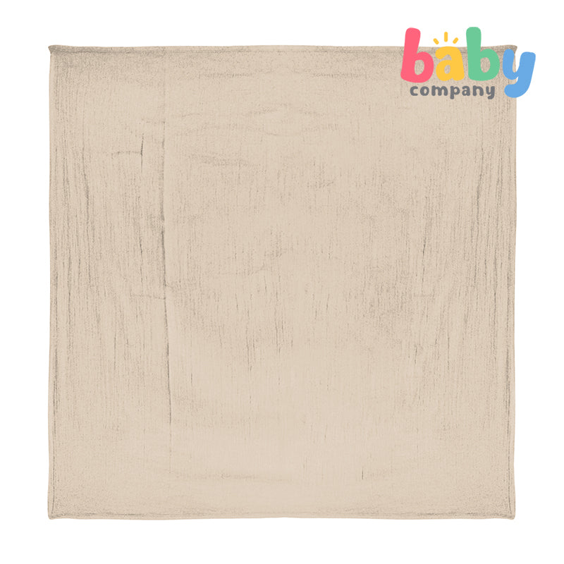 Pure Little Muslin Double Sided Blanket - Beige