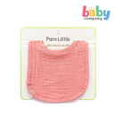 Pure Little 2-Pack Muslin Bib - Girl