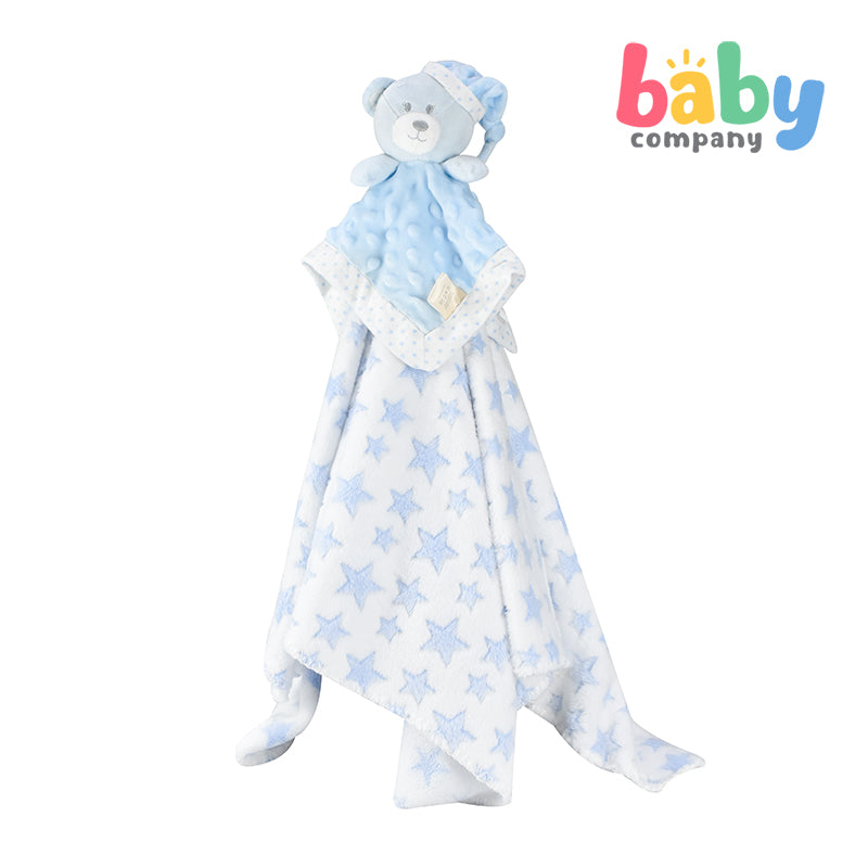 Pure Little Blanket and Security Toy - Blue