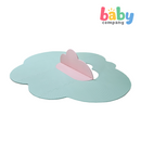 Baby Company Eva Cloud Puzzle Mat (Big Green & Small Pink)