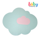 Baby Company Eva Cloud Puzzle Mat (Big Green & Small Pink)