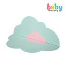 Baby Company Eva Cloud Puzzle Mat (Big Green & Small Pink)