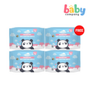 (Buy 3, Get 1) Tiny Buds Newborn Dry Cotton Wipes