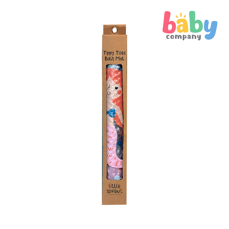 Little Sprout Transparent Bathmat - Mermaid