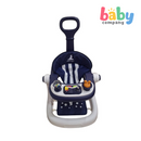Baby Company Baby Walker with Push Bar - Blue