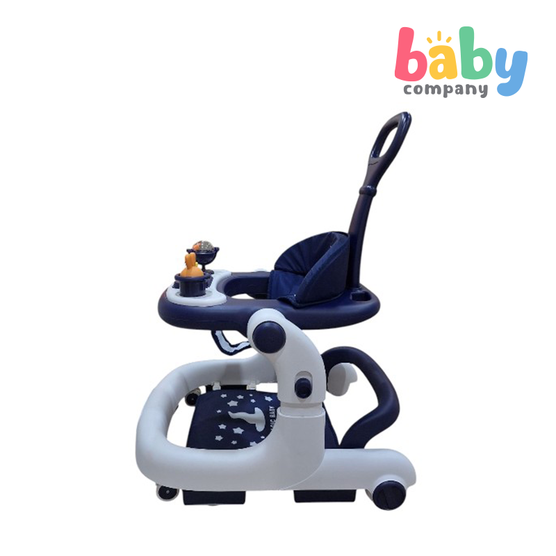 Baby Company Baby Walker with Push Bar - Blue