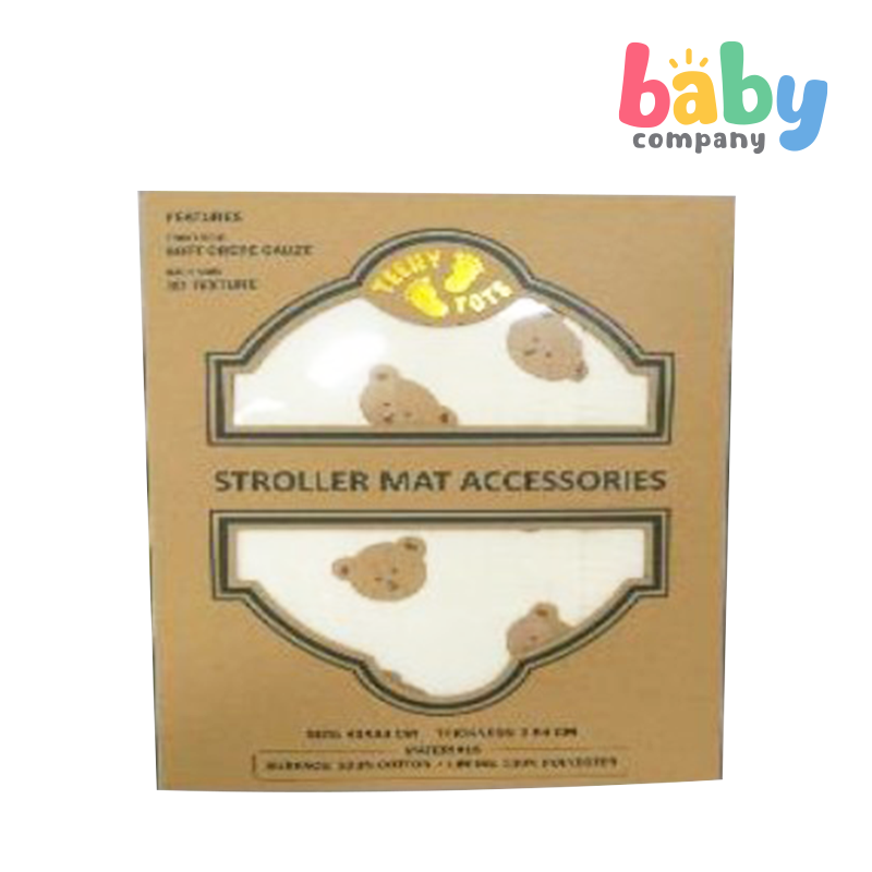 Teeny Tots Stroller Mat Bear