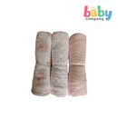 Baby Company 3-Pack Swaddle Blanket – Pink