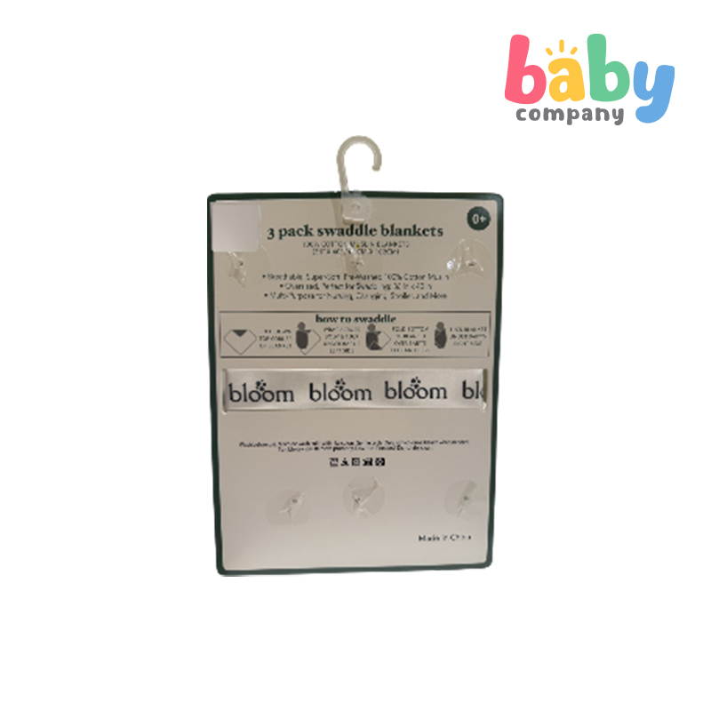 Baby Company 3-Pack Swaddle Blanket – Yellow