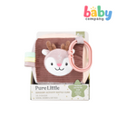 Pure Little Plush Sensory Cube Toy - Deer
