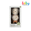 Pure Little Plush Toy and Rattle Set - Sheep