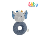 Pure Little Plush Toy and Rattle Set - Elephant