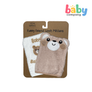 Little Sprout 2-Pack Furry Friend Wash Mittens – Bear