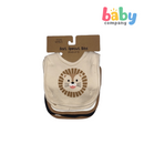 Little Sprout 5-Pack Interlock Drooler Bibs Set 1 – Lion