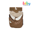 Little Sprout 5-Pack Interlock Drooler Bibs Set 1 – Lion