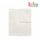 Pure Little Cotton Waffle Baby Blanket - Cream