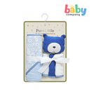 Pure Little 5-Pack Terry Cotton Bath Towel Set - Bear
