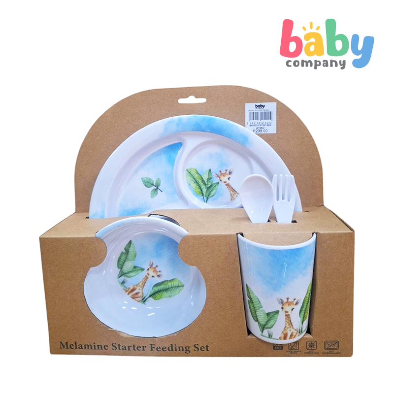 Melawares Feeding Starter Set - Happy Giraffe