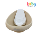 Peekaboo Bathtub Col1 with Removable Bath Rack - Tan