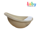 Peekaboo Bathtub Col1 with Removable Bath Rack - Tan