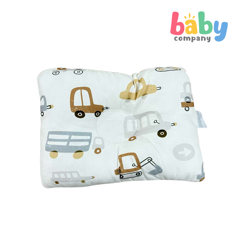 Peekaboo Newborn Anti-Flat Head Pillow - Cars
